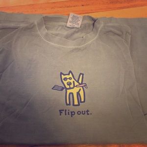 Flip Out tee